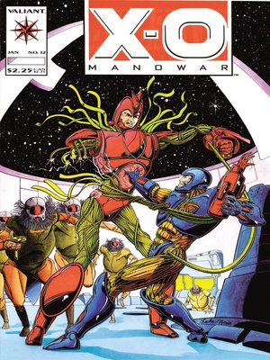 cover image of X-O Manowar (1992), Issue 12